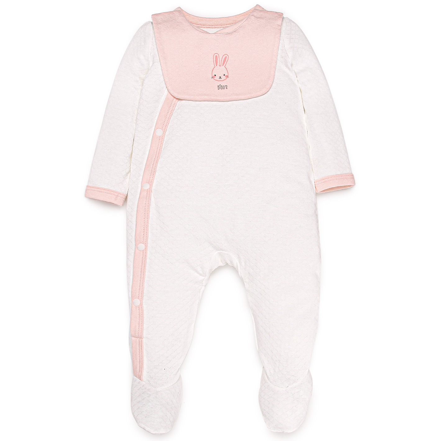 Body BG DT Bibos CAN T310133 mix yếm thỏ hồng