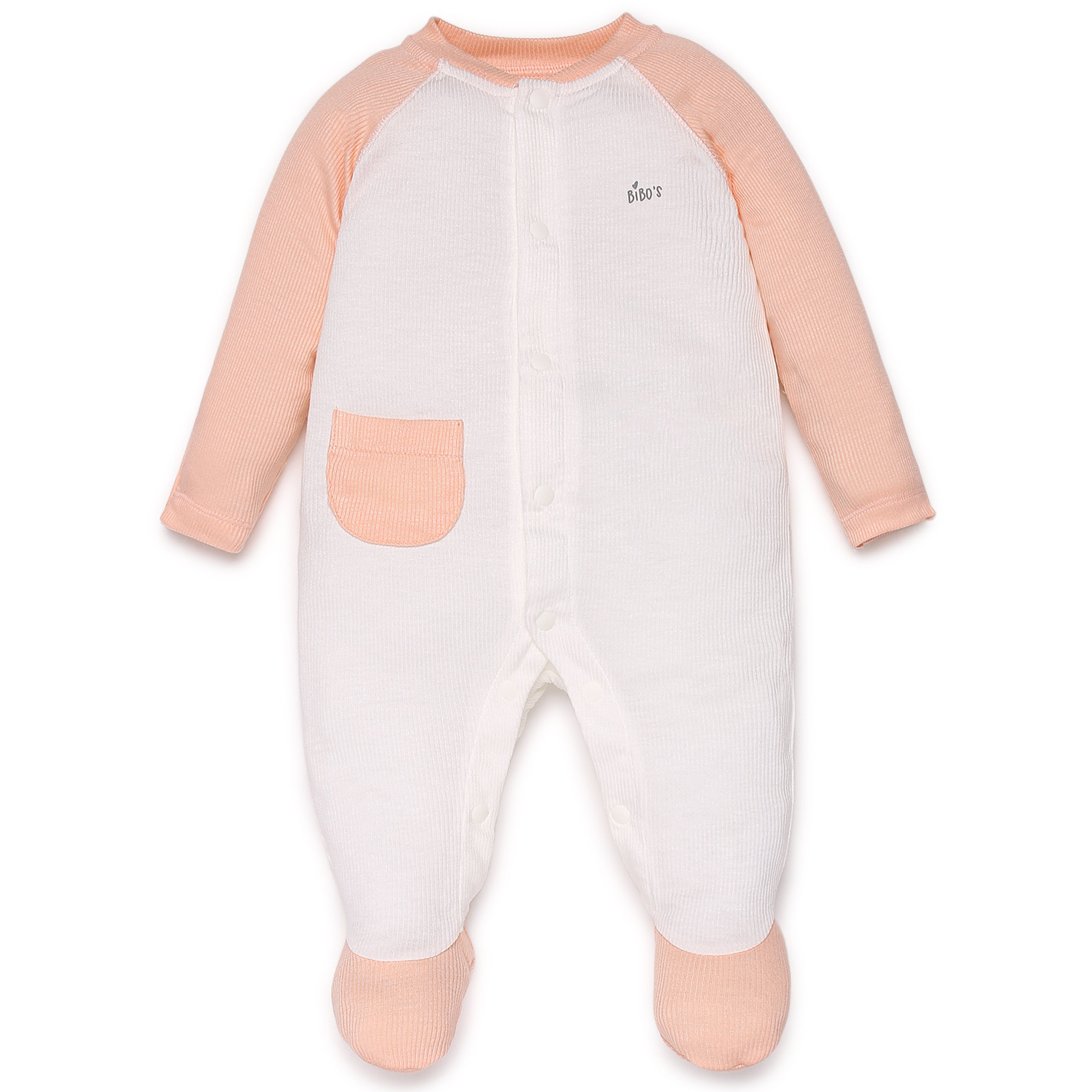 Body BG SS CG cổ bo có túi Bibos HY 397831 cam