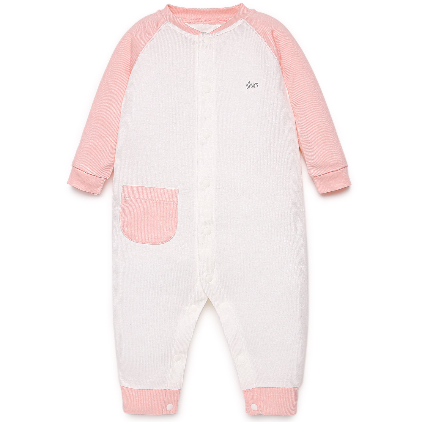 Body BG SS CG cổ bo có túi Bibos HY 397831 hồng